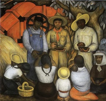 革命の勝利 1926 ディエゴ・リベラ Oil Paintings
